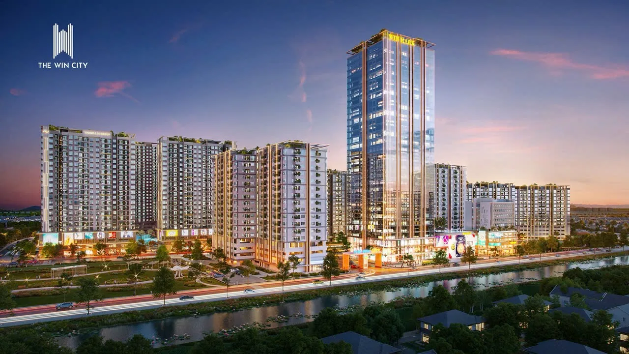 Phối cảnh tổ hợp thương mại Winmark tại The Win City
