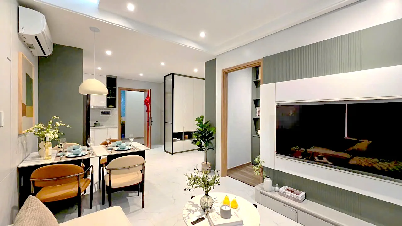 Thiết kế nội thất căn hộ mẫu The Win City